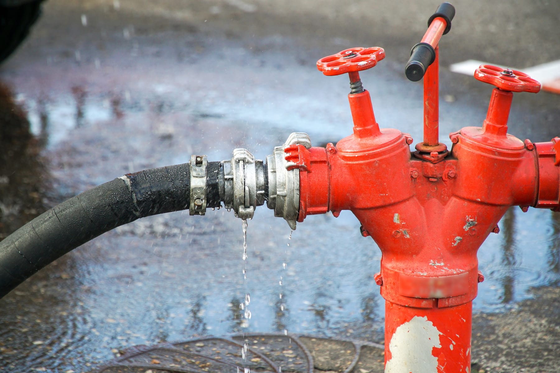 Wiederkehrende Hydrantenprüfungen